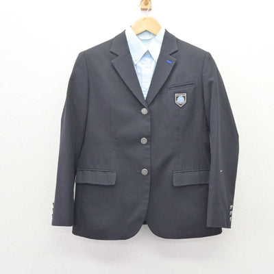 【中古】大阪府 北かわち皐が丘高等学校 女子制服 2点 (ブレザー・シャツ) sf063862