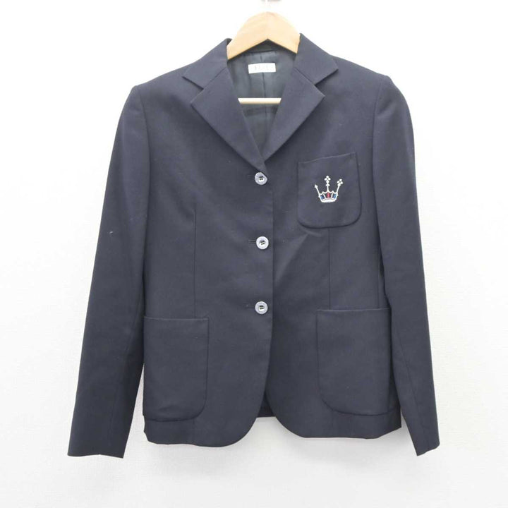 中古】岡山県 岡山商科大学附属高等学校 女子制服 4点 (ブレザー