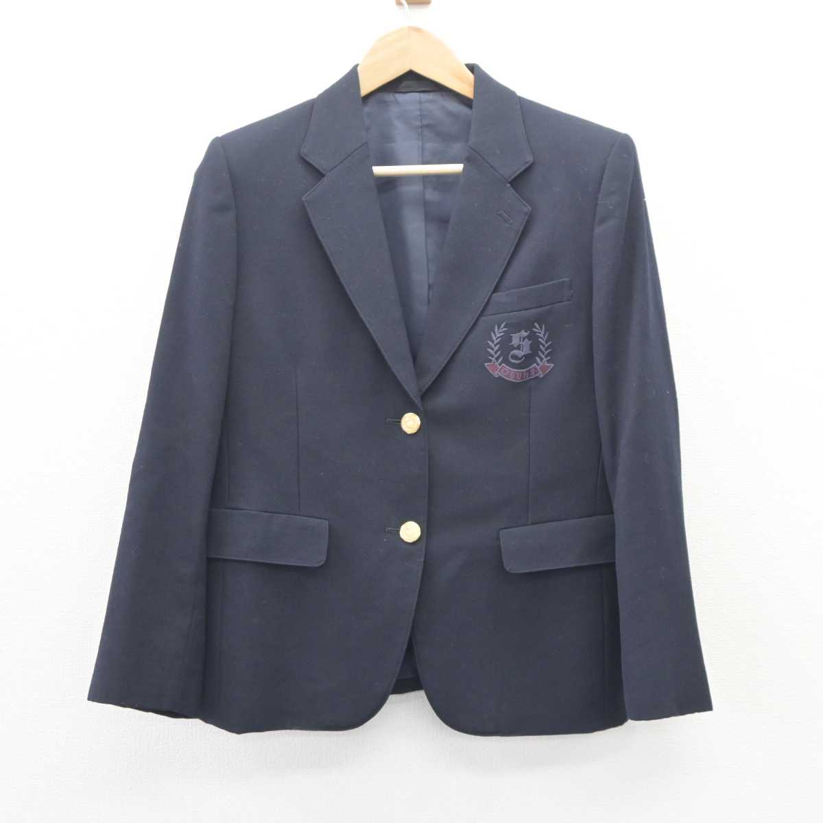 【中古】岡山県 岡山商科大学附属高等学校 女子制服 1点 (ブレザー) sf063865