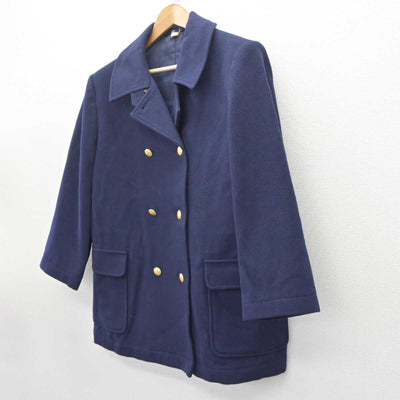 【中古】岡山県 就実高等学校 女子制服 1点 (コート) sf063868