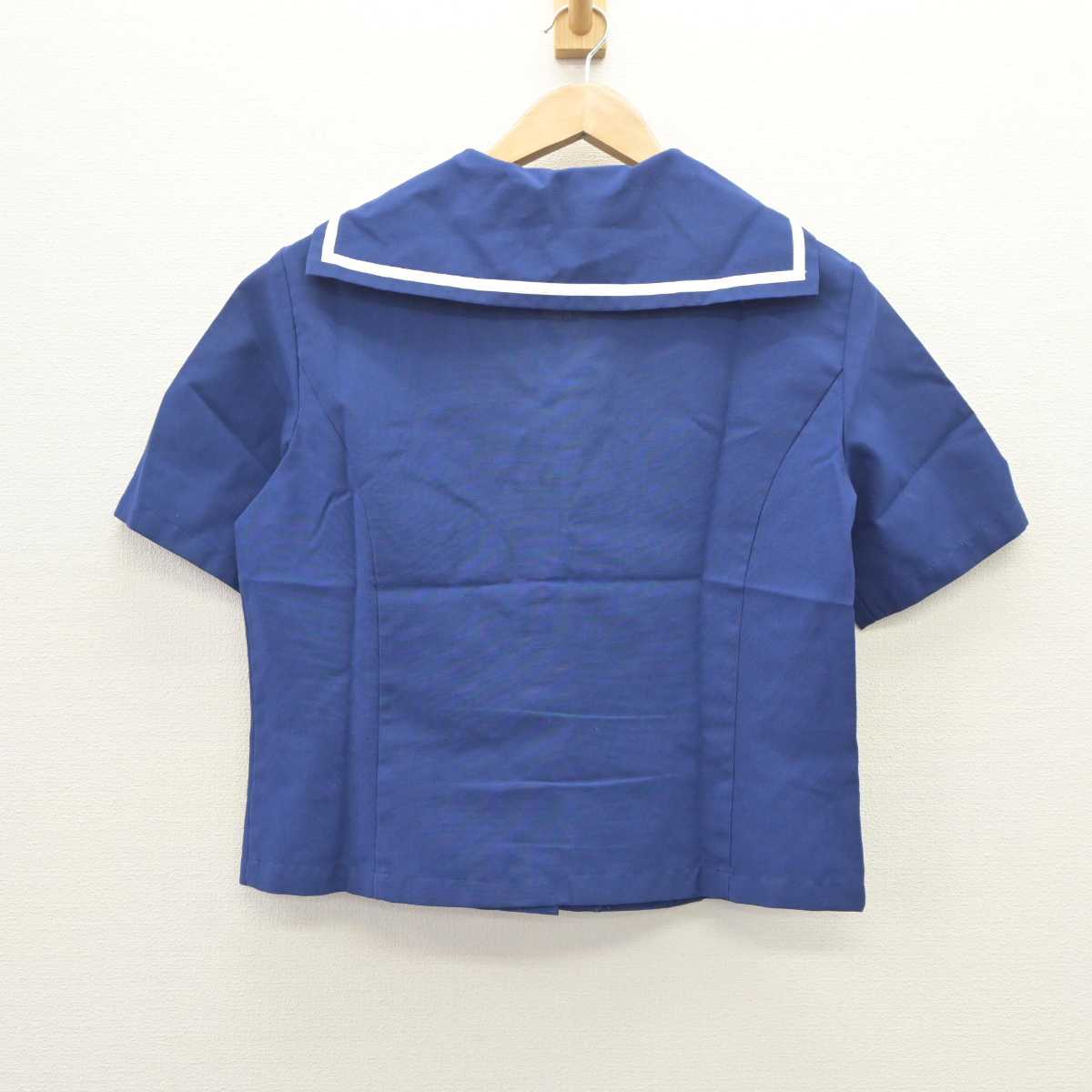 【中古】熊本県 熊本信愛女学院高等学校 女子制服 2点 (ニット・セーラー服) sf063870