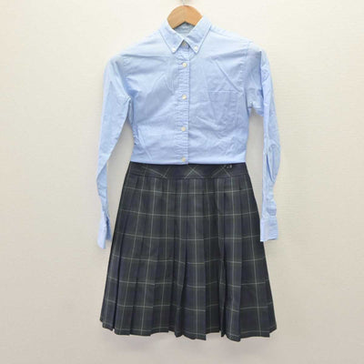 【中古】熊本県 玉名女子高等学校 女子制服 4点 (ブレザー・シャツ・スカート) sf063873