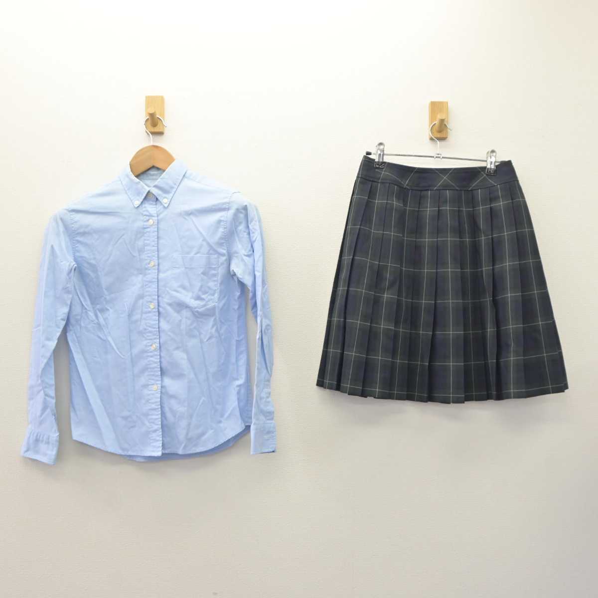 【中古】熊本県 玉名女子高等学校 女子制服 4点 (ブレザー・シャツ・スカート) sf063873