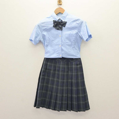 【中古】熊本県  玉名女子高等学校 女子制服 3点 (シャツ・スカート) sf063874