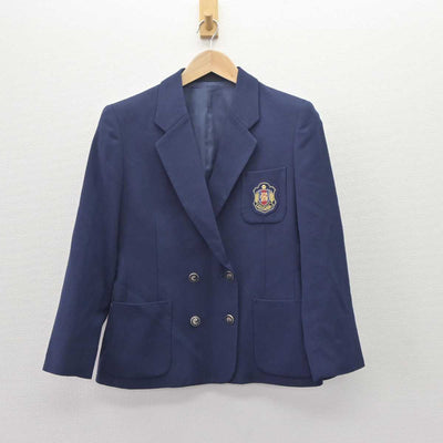 【中古】東京都 江戸川女子中学校・高等学校 女子制服 2点 (ブレザー・スカート) sf063883