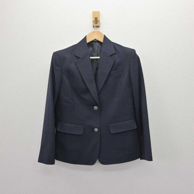 【中古】山形県 川西中学校 女子制服 4点 (ブレザー・シャツ・スカート) sf063888