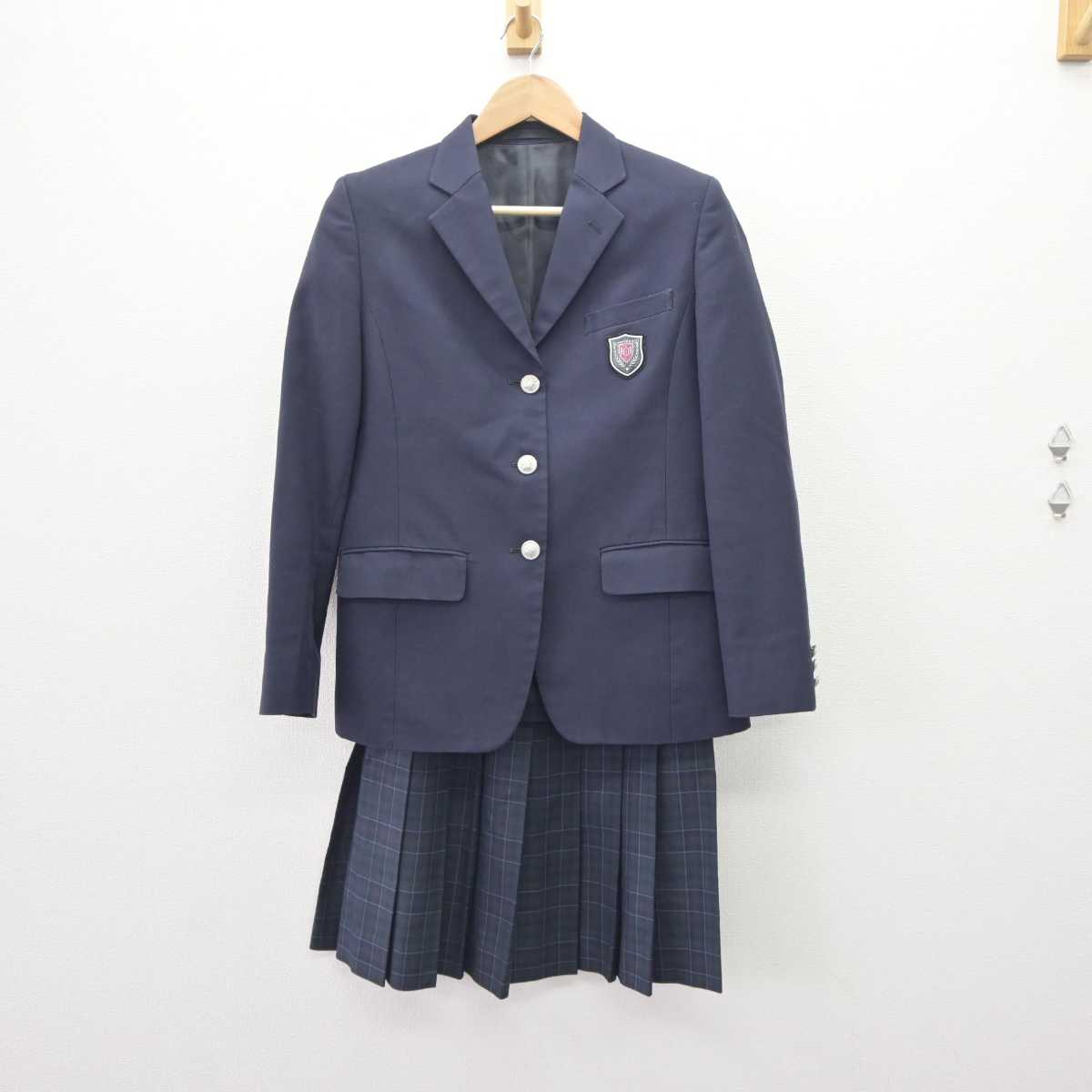 【中古】山形県 南陽高等学校 女子制服 2点 (ブレザー・スカート) sf063891