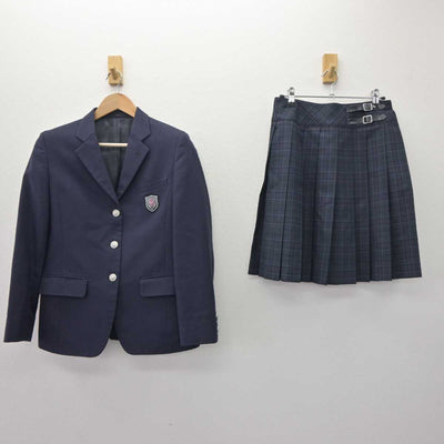 【中古】山形県 南陽高等学校 女子制服 2点 (ブレザー・スカート) sf063891