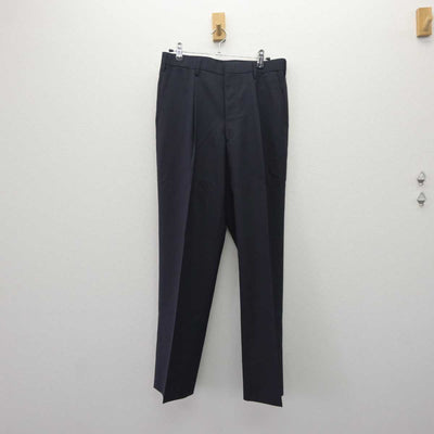 【中古】宮崎県 日向学院中学校・高等学校 男子制服 2点 (シャツ・ズボン) sf063901