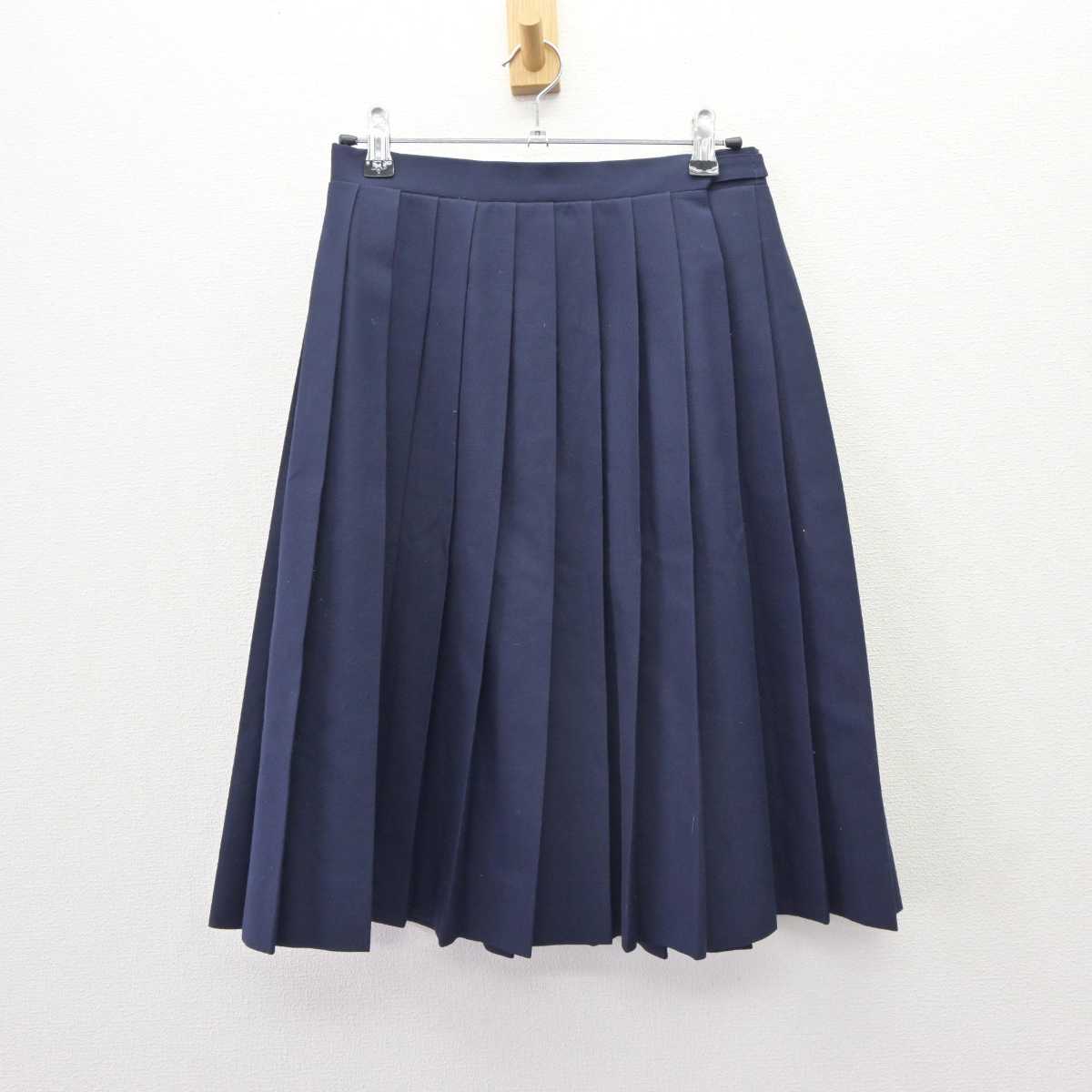 【中古】北海道 釧路市立共栄中学校 女子制服 2点 (セーラー服・スカート) sf063911