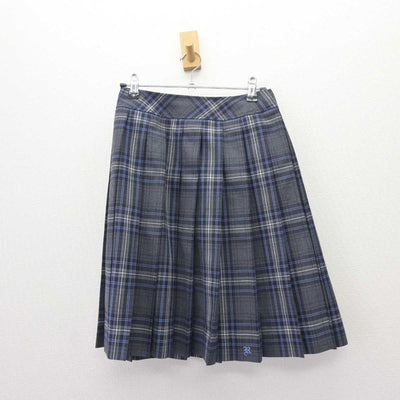 【中古】東京都 芦花中学校 女子制服 4点 (ブレザー・シャツ・シャツ・スカート) sf063915