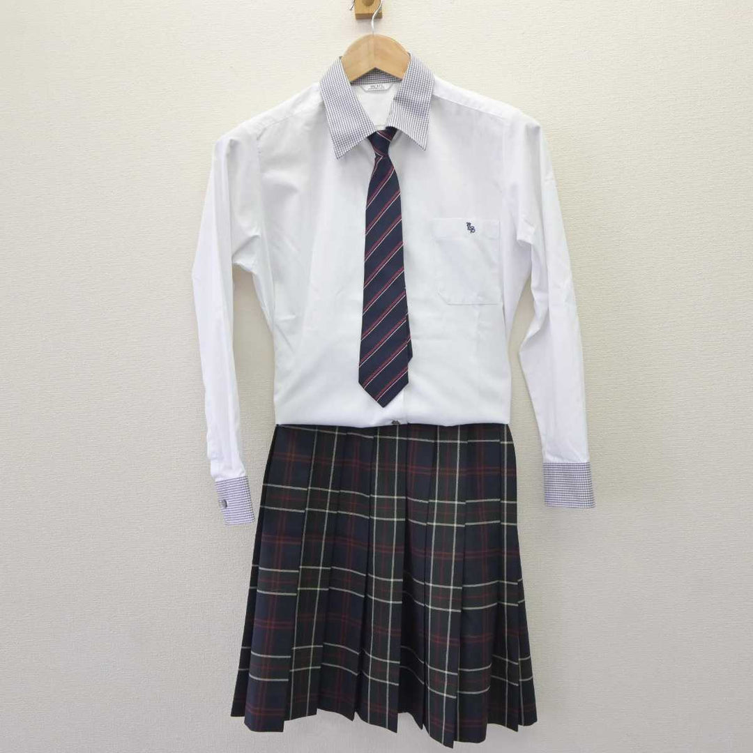 中古】鳥取県 米子松蔭高等学校 女子制服 5点 (ブレザー・ニット・シャツ・スカート) sf063916 | 中古制服通販パレイド