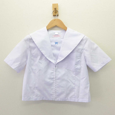 【中古】愛知県 牧の池中学校 女子制服 2点 (セーラー服) sf063924