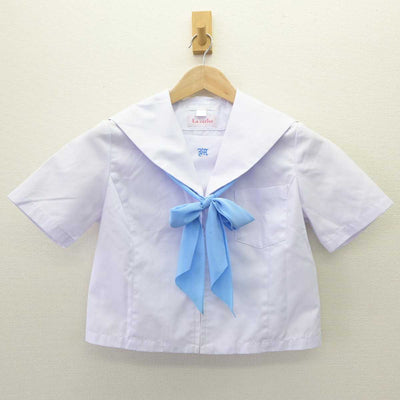 【中古】愛知県 牧の池中学校 女子制服 3点 (セーラー服・スカート) sf063926