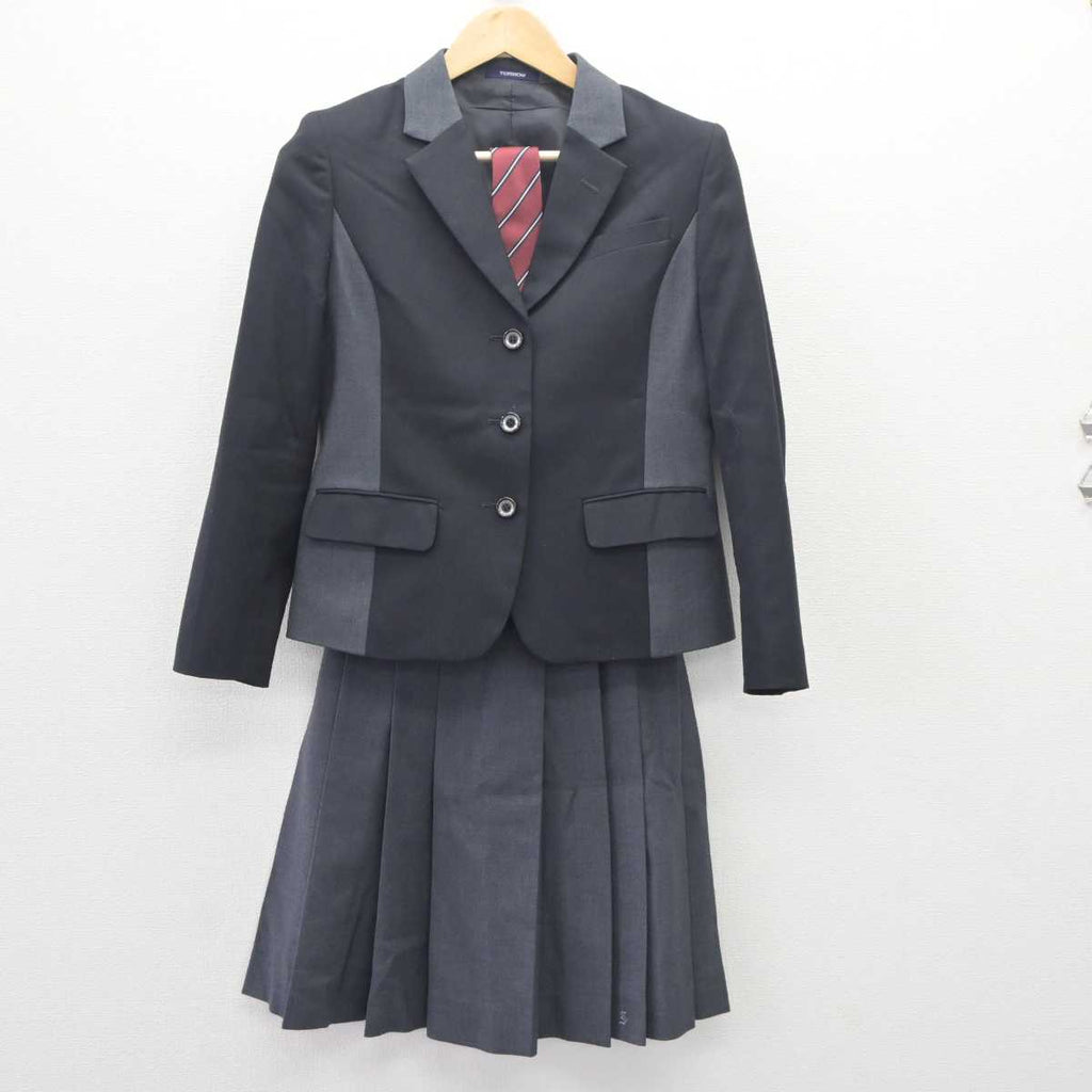 【中古】東京都 忍岡高等学校 女子制服 3点 (ブレザー・スカート) sf063939