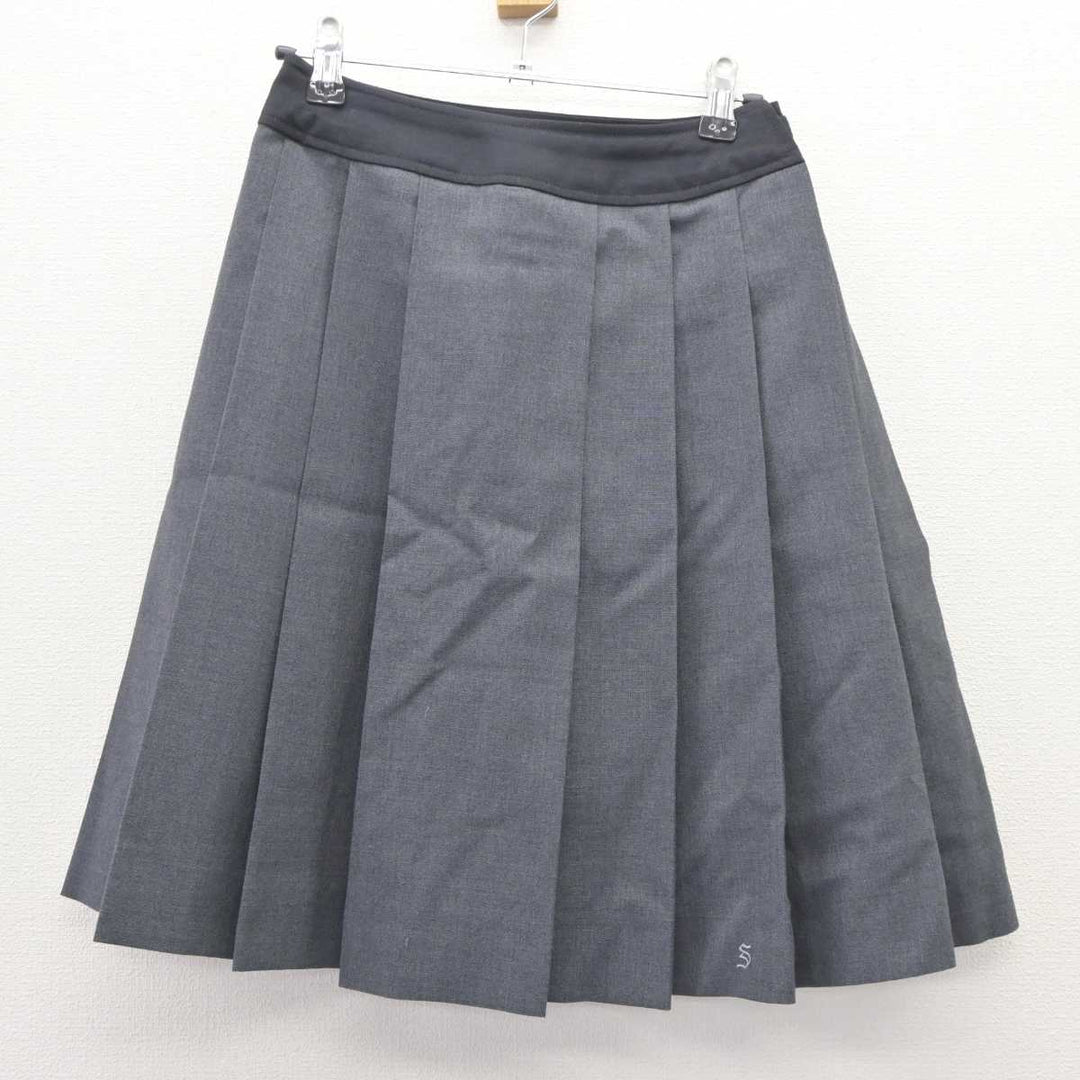 中古】東京都 忍岡高等学校 女子制服 2点 (ニットベスト 中古】東京都 忍岡高等学校 女子制服 2点 (ニットベスト