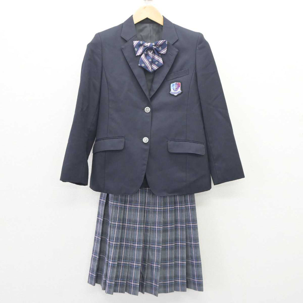 【中古】東京都 深川第八中学校 女子制服 4点 (ブレザー・スカート) sf063941 | 中古制服通販パレイド