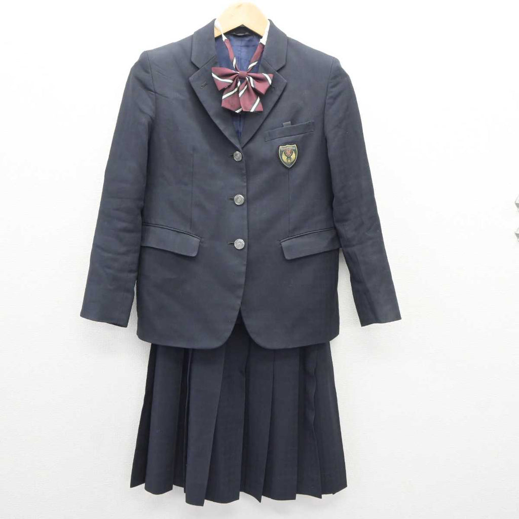 【中古】埼玉県 栄東中学・高等学校 女子制服 4点 (ブレザー・ニット・スカート) sf063956 | 中古制服通販パレイド