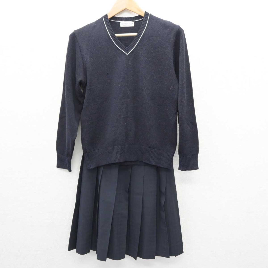 【中古】埼玉県 栄東中学・高等学校 女子制服 4点 (ブレザー・ニット・スカート) sf063956 | 中古制服通販パレイド