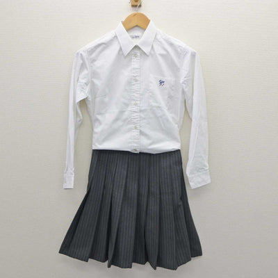 【中古】大阪府 和泉中学校 女子制服 3点 (ブレザー・シャツ・スカート) sf063975