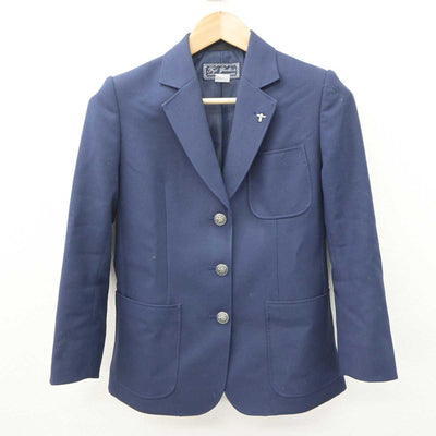 【中古】北海道 稲積中学校 女子制服 4点 (ブレザー・スカート) sf063981