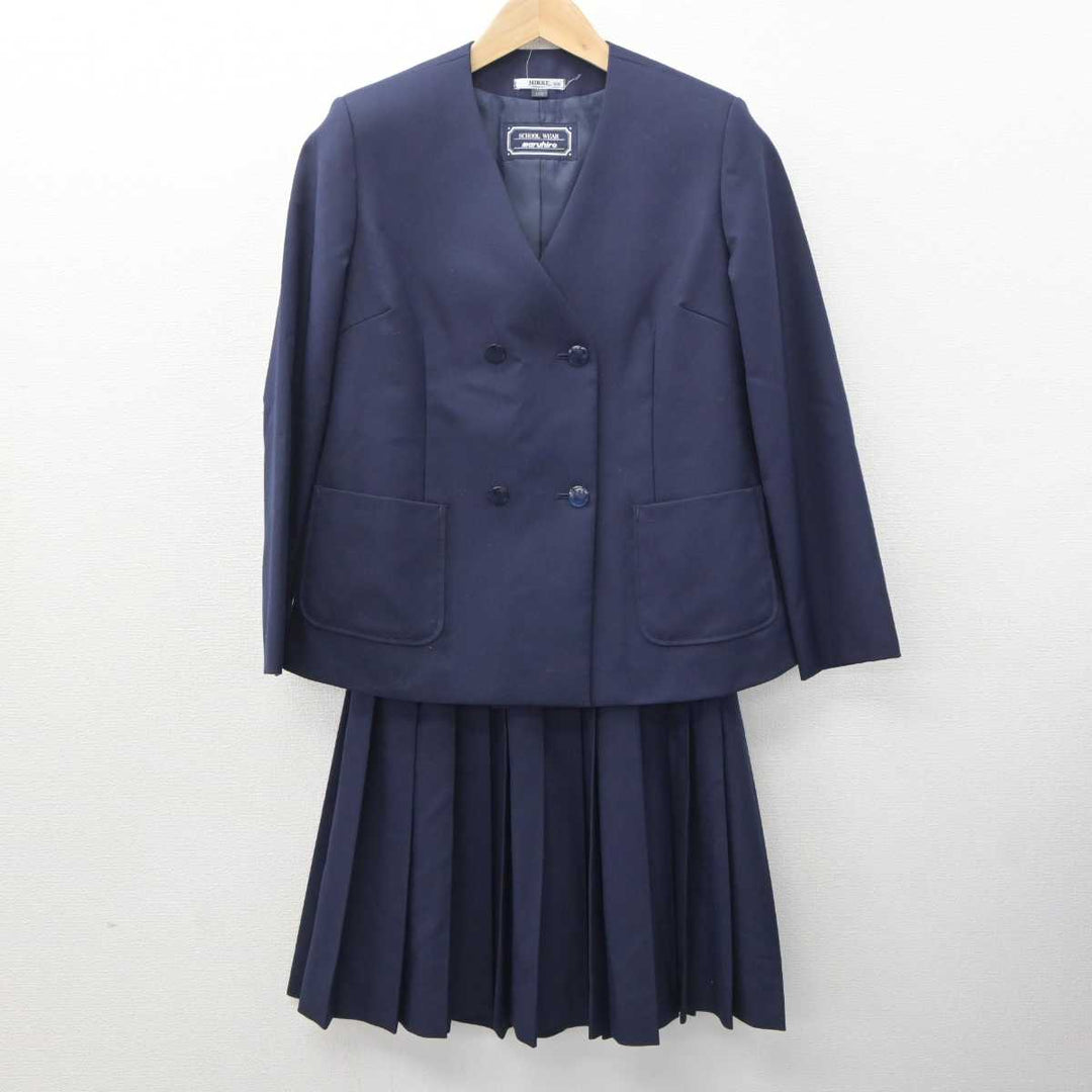 【中古】埼玉県 平野中学校 女子制服 3点 (ブレザー・ベスト・スカート) sf063984 | 中古制服通販パレイド