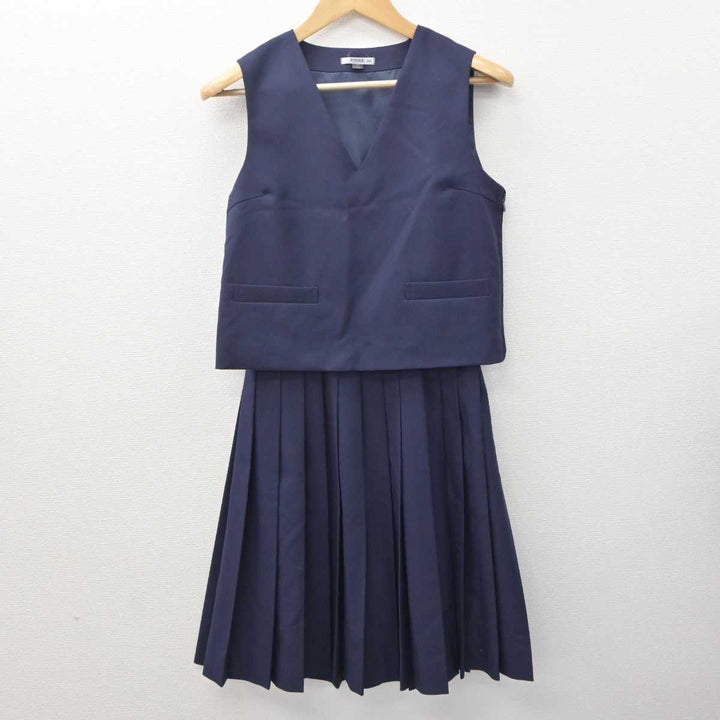 【中古】埼玉県 平野中学校 女子制服 3点 (ブレザー・ベスト・スカート) sf063984 | 中古制服通販パレイド