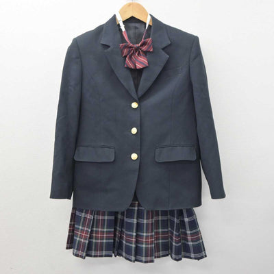 【中古】東京都 桐ヶ丘高等学校 女子制服 4点 (ブレザー・スカート) sf063988