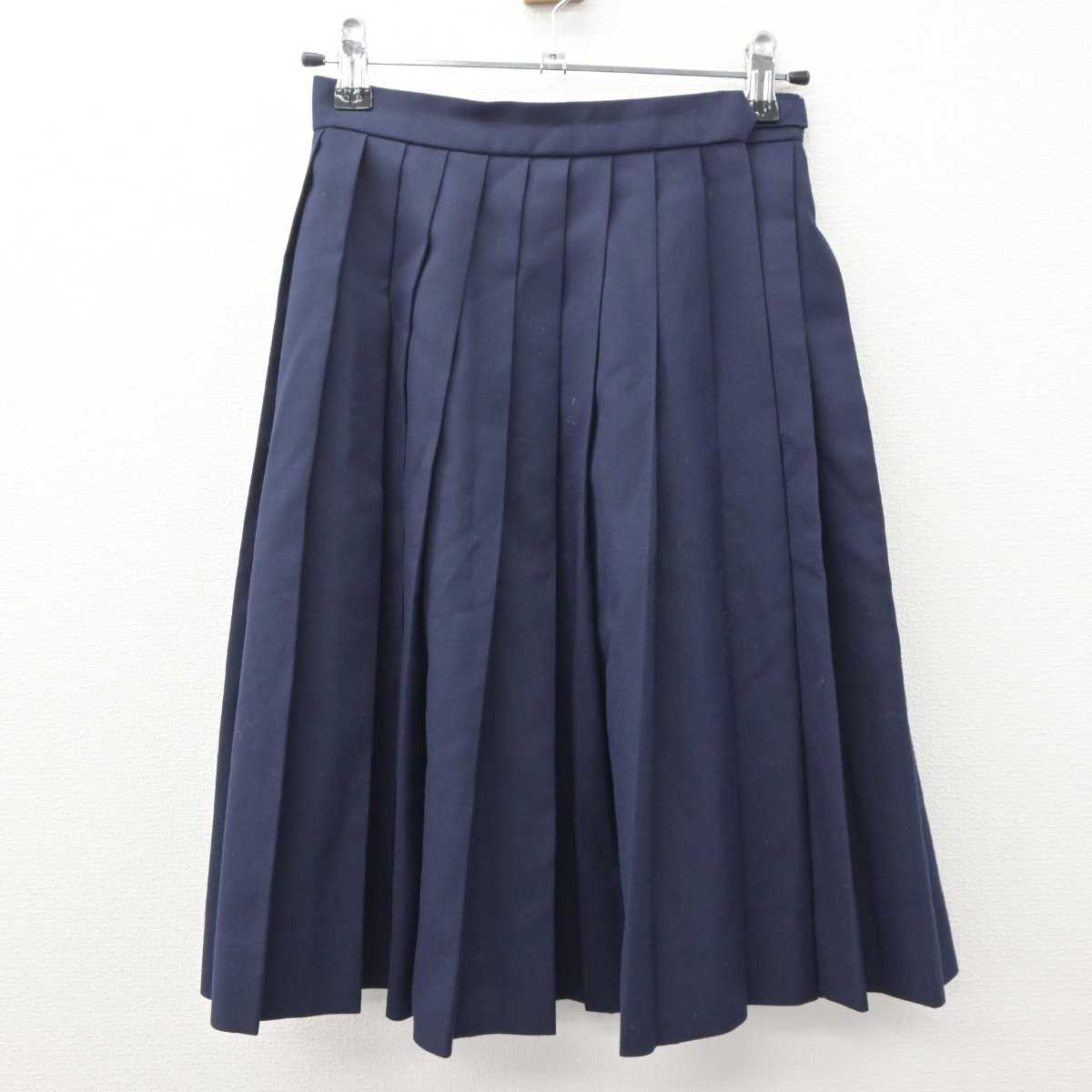 【中古】大分県 鶴見台中学校 女子制服 3点 (セーラー服・スカート) sf063994