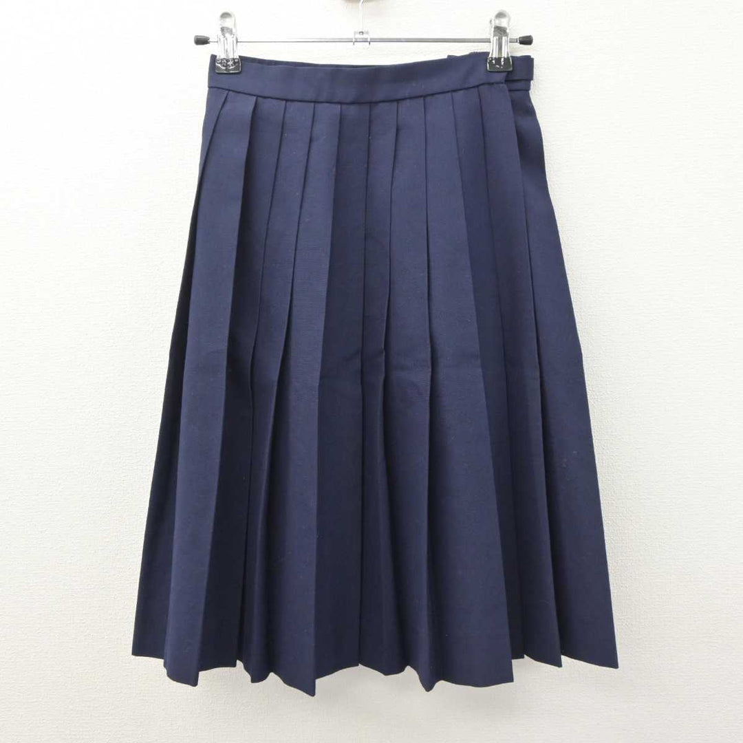中古】大分県 鶴見台中学校 女子制服 5点 (セーラー服・スカート