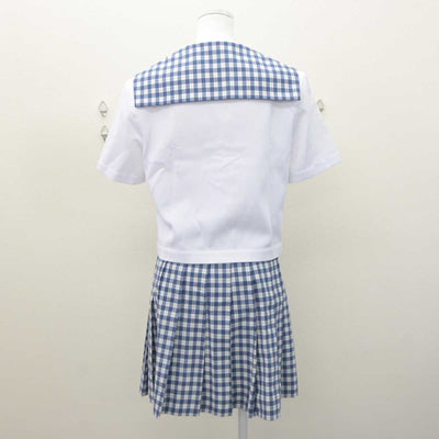 【中古】岡山県 就実中学校 女子制服 2点 (セーラー服・スカート) sf064002