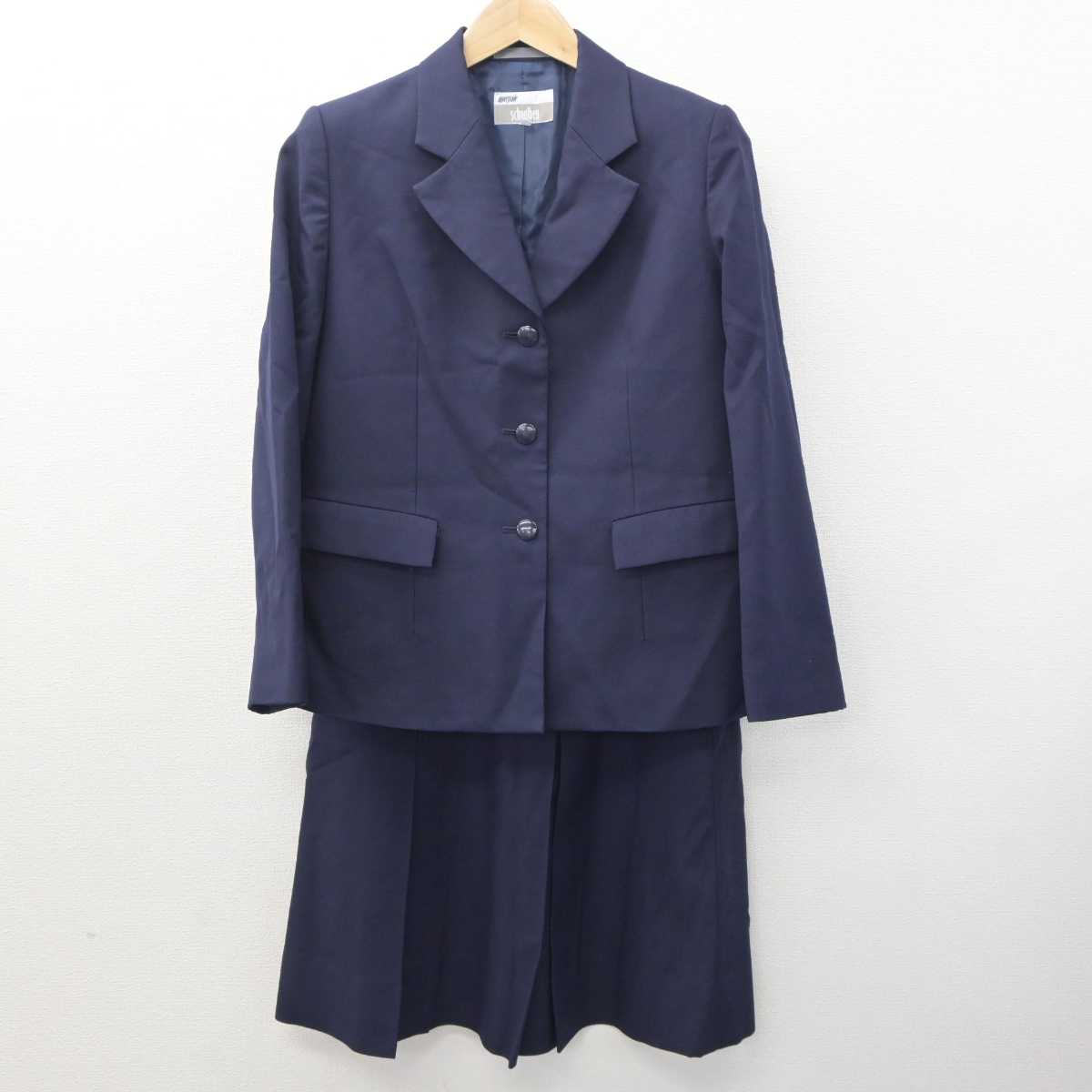 【中古】埼玉県 川越女子高等学校 女子制服 2点 (ブレザー・スカート) sf064004