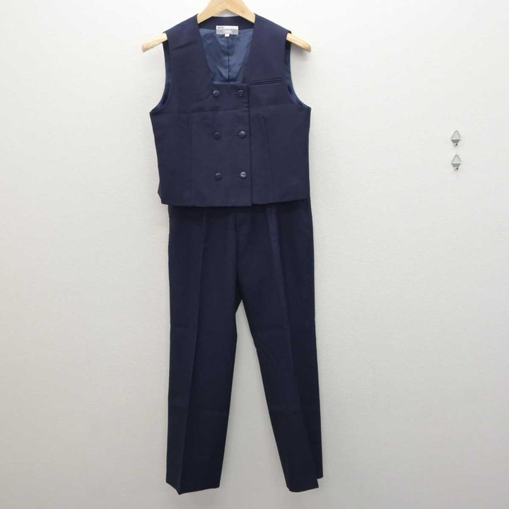 【中古】埼玉県 川越女子高等学校 女子制服 2点 (ベスト・ズボン) sf064005 | 中古制服通販パレイド