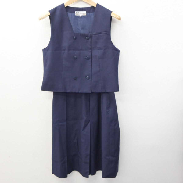 中古】埼玉県 川越女子高等学校 女子制服 2点 (ベスト・スカート) sf064006 | 中古制服通販パレイド