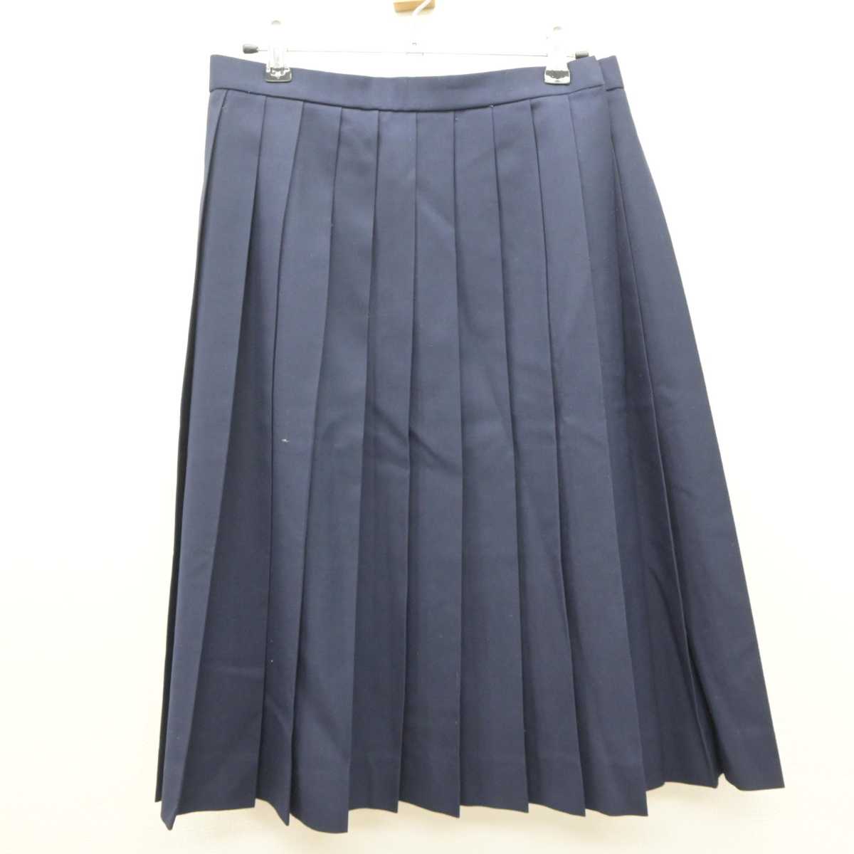 【中古】北海道 銭函中学校 女子制服 3点 (セーラー服・スカート) sf064029