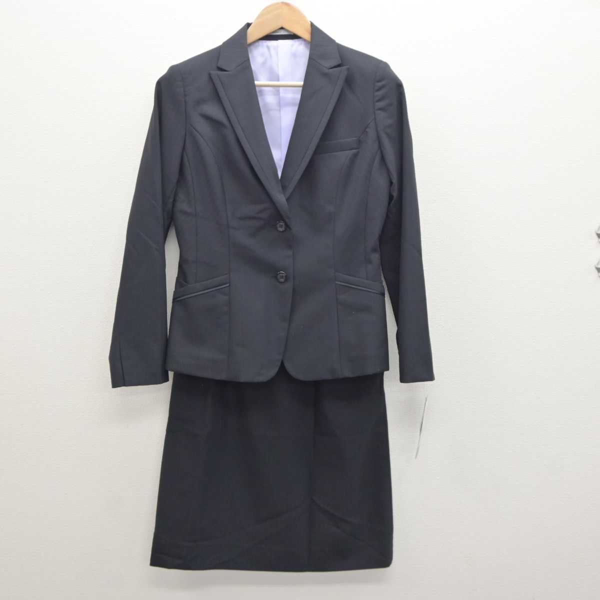 【中古】 事務服 女子制服 3点 (ジャケット・ベスト・スカート) sf064045