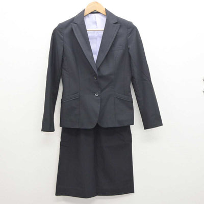 【中古】 事務服 女子制服 3点 (ジャケット・ベスト・スカート) sf064046