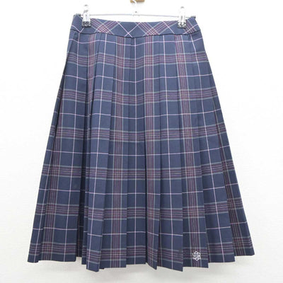 【中古】福井県 敦賀気比付属中学校 女子制服 2点 (ブラウス・スカート) sf064056