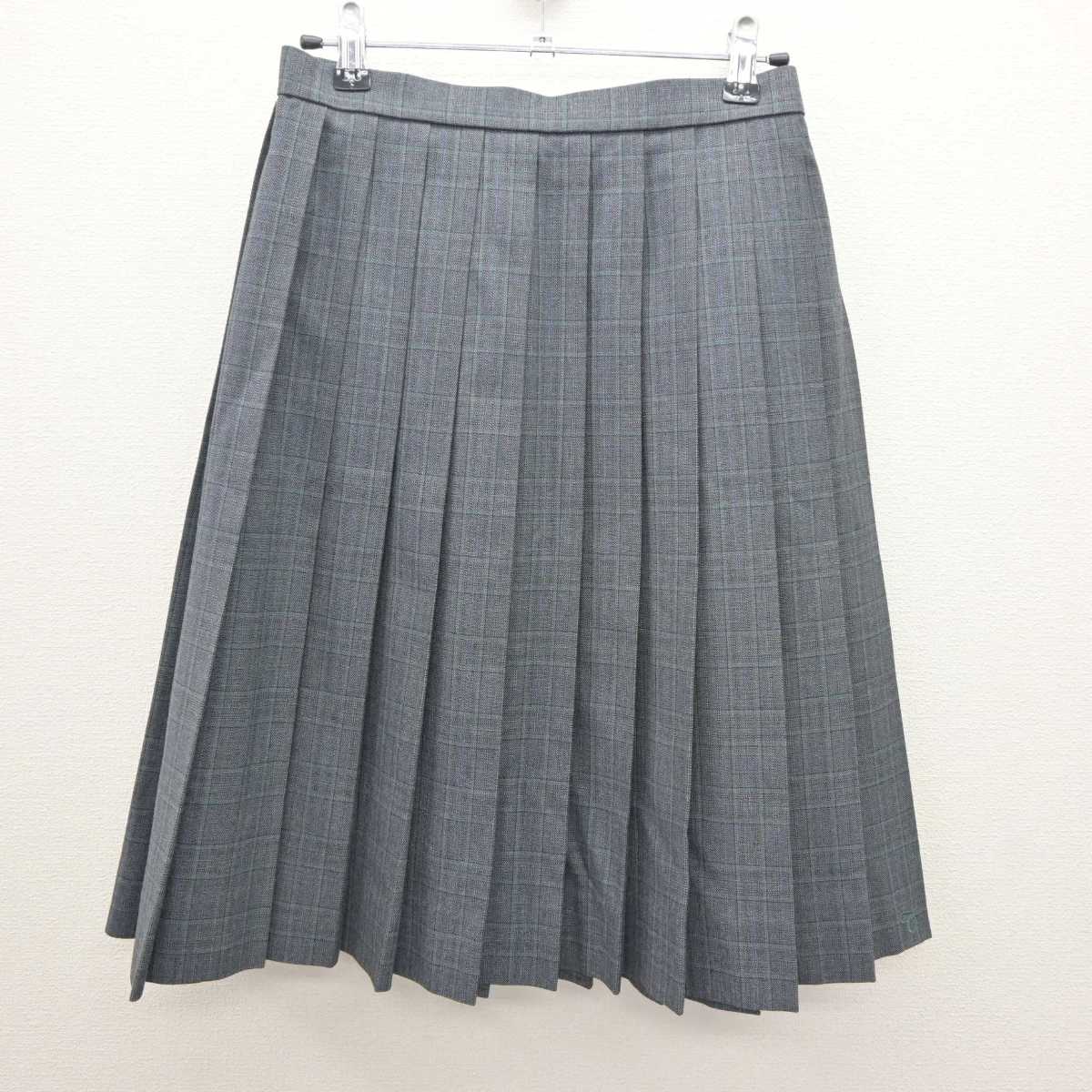 【中古】大阪府 竹見台中学校 女子制服 3点 (ブレザー・スカート) sf064072