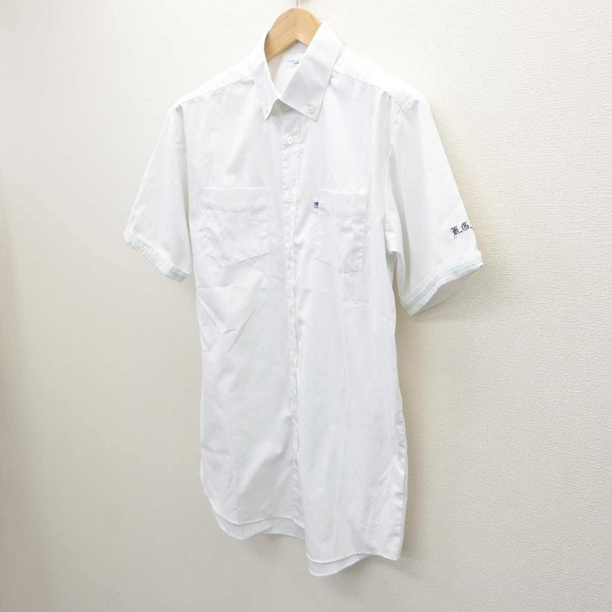 【中古】富山県 片山学園中学校・高等学校 男子制服 2点 (シャツ・ズボン) sf064085