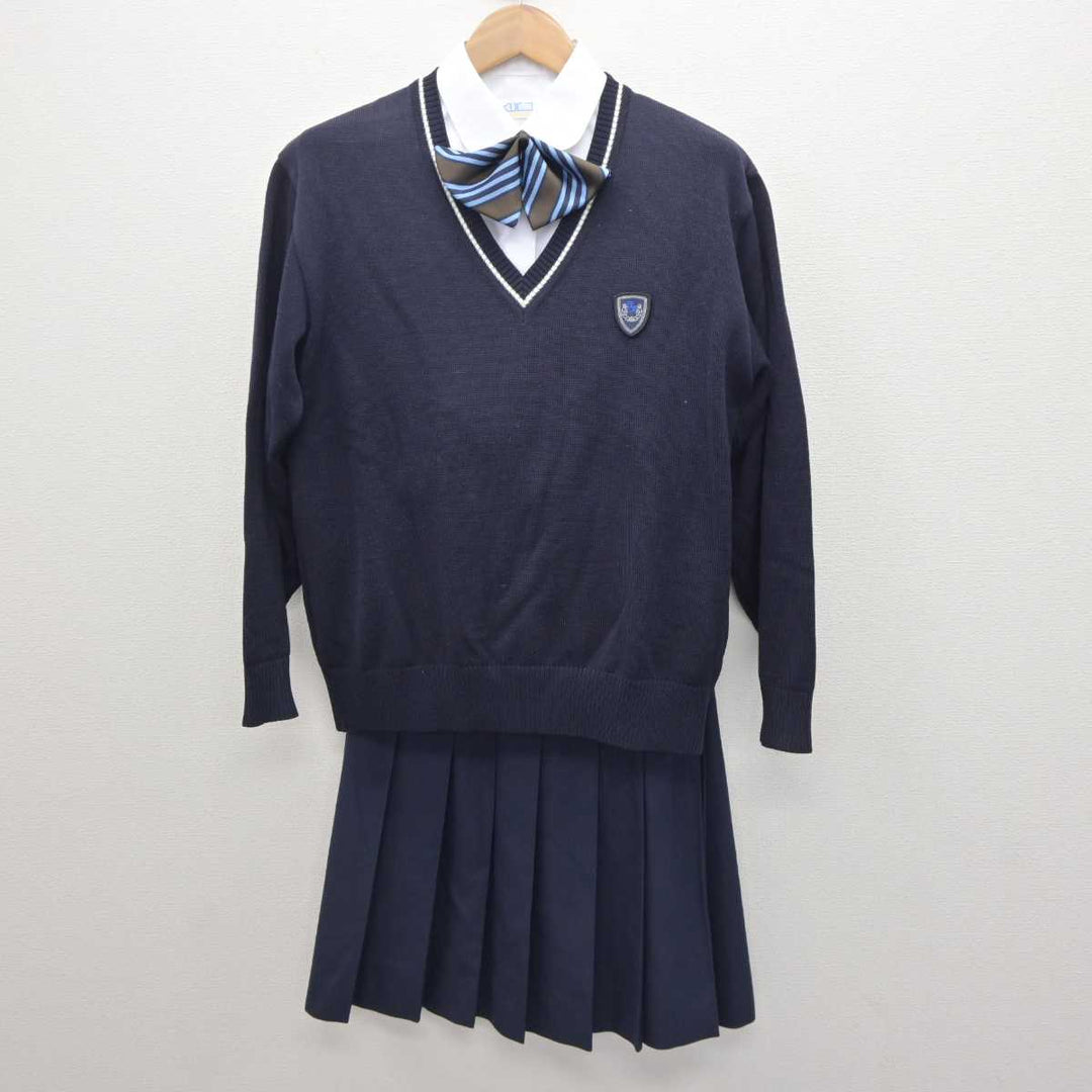 【中古】東京都 日本大学第三中学校・高等学校 女子制服 6点 (ブレザー・ニット・シャツ・スカート) sf064098 | 中古制服通販パレイド