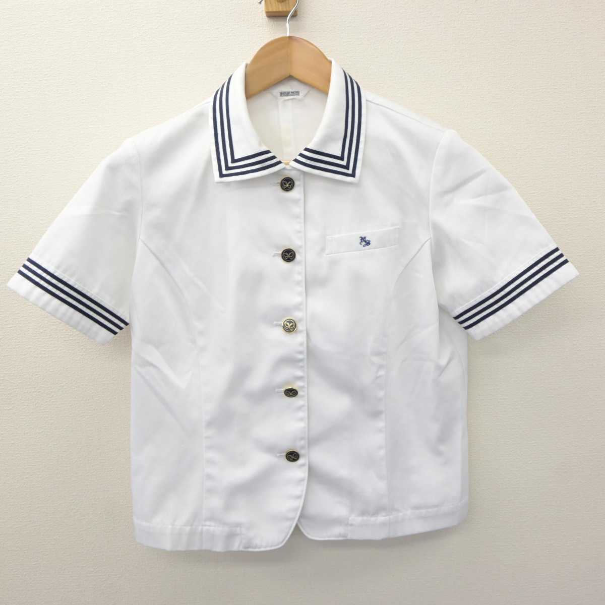 【中古】東京都 日本大学第三中学校・高等学校 女子制服 2点 (シャツ) sf064103