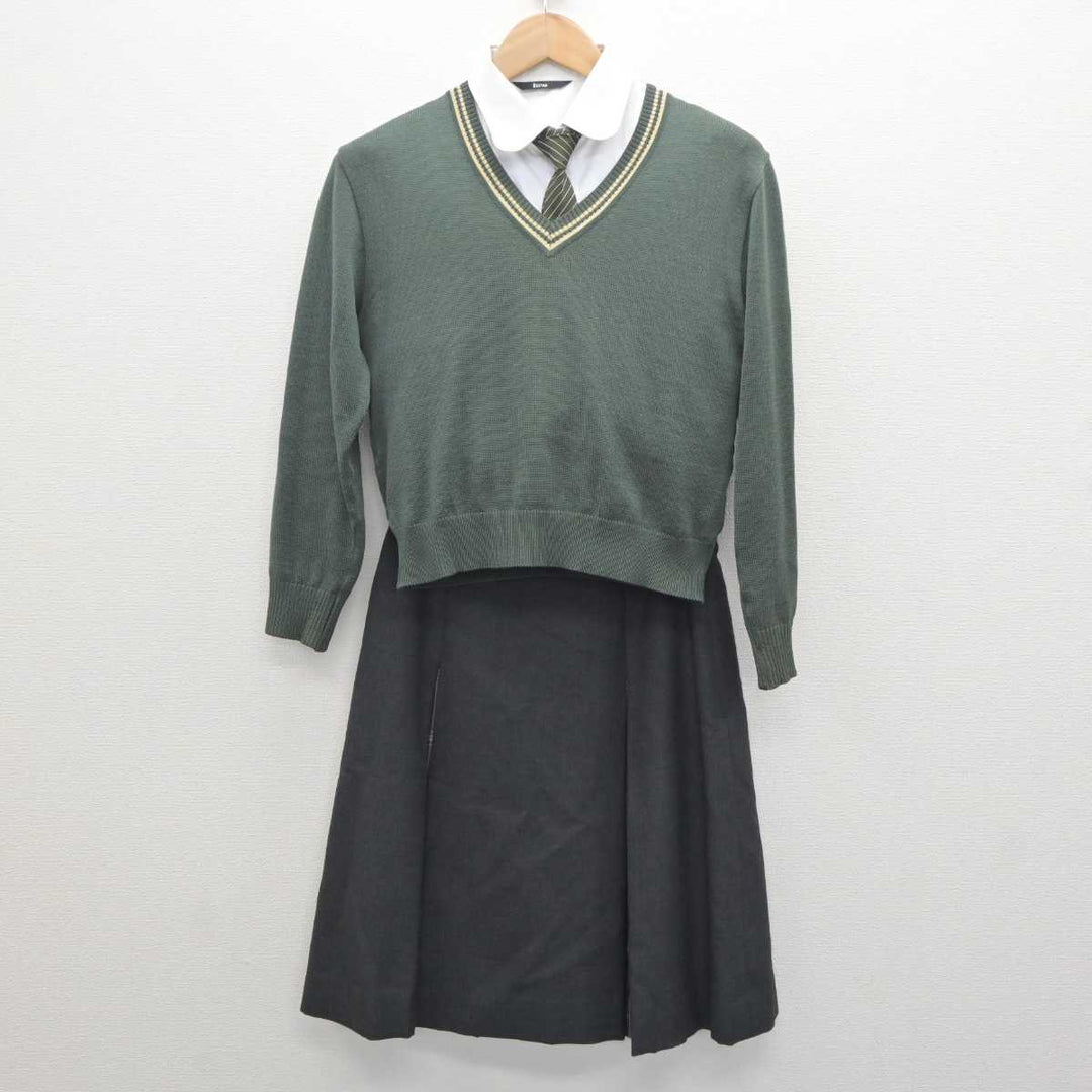 【中古】埼玉県 昌平中学校・高等学校 女子制服 5点 (ブレザー・ニット・シャツ・スカート) sf064134 | 中古制服通販パレイド