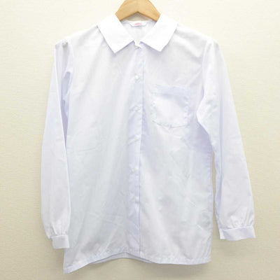 【中古】秋田県 秋田南中学校 女子制服 2点 (シャツ・スカート) sf064152