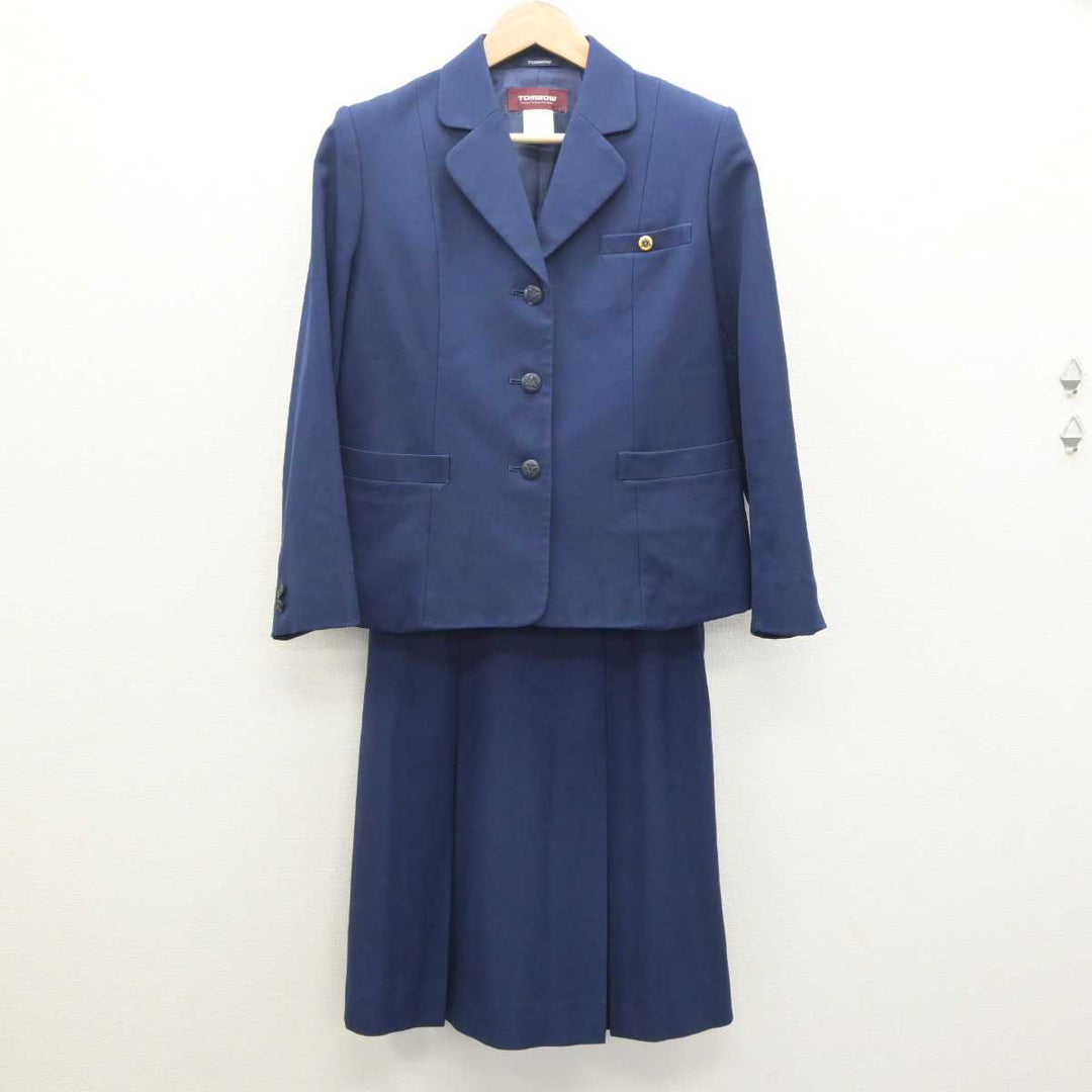 【中古】秋田県 新屋高等学校 女子制服 4点 (ブレザー・ニット・スカート) sf064153 | 中古制服通販パレイド