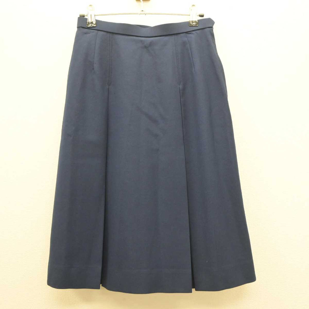 【中古】秋田県 新屋高等学校 女子制服 4点 (ブレザー・ニット・スカート) sf064153