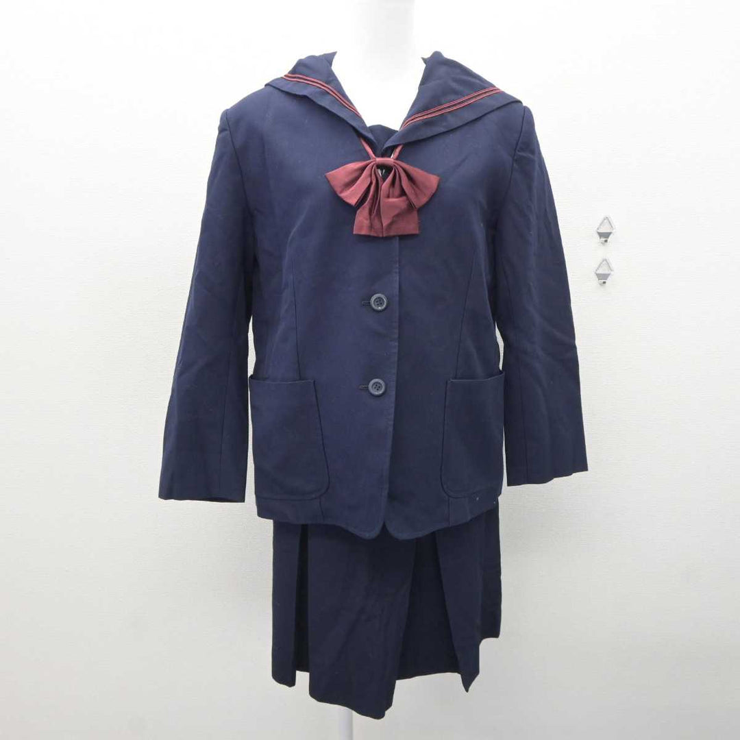 【中古】東京都 瀧野川女子学園中学高等学校/旧制服 女子制服 4点 (ブレザー・セーラー服・スカート) sf064163