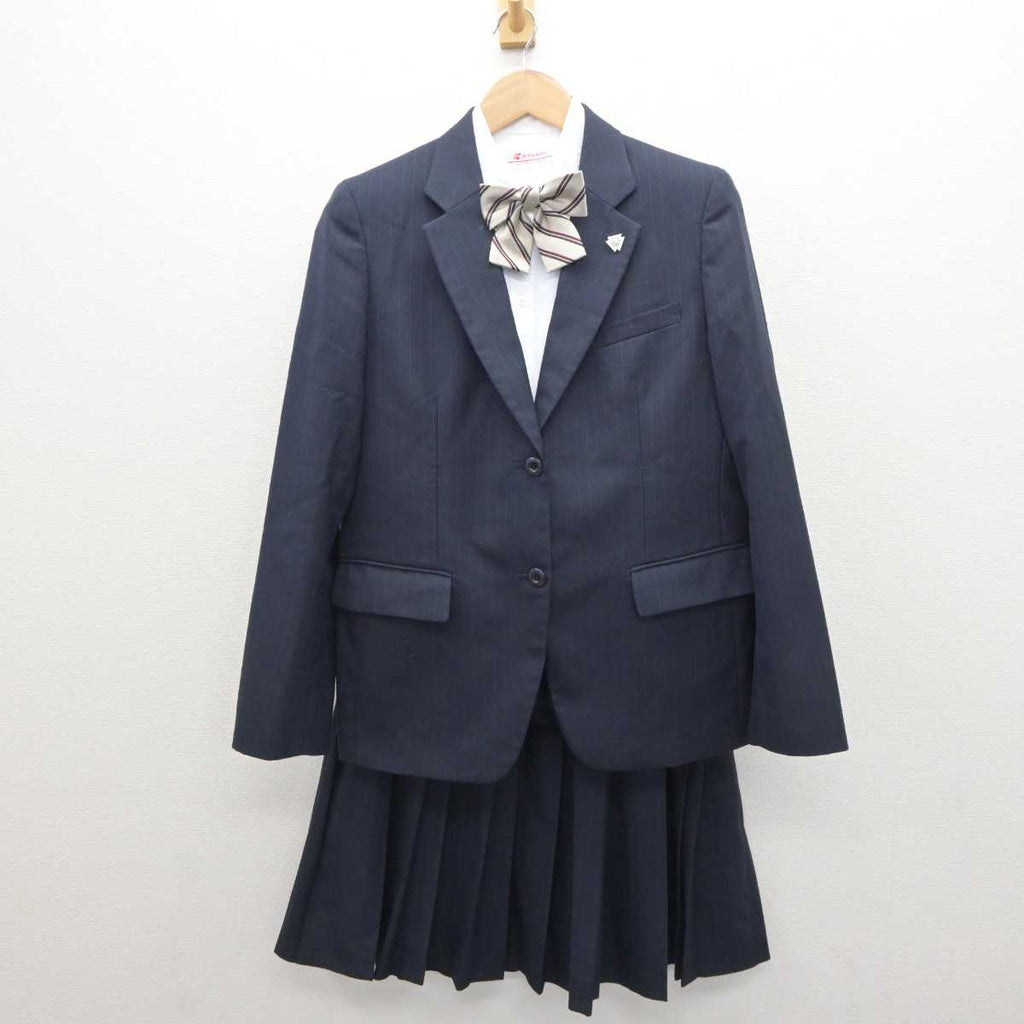 【中古】広島県 呉商業高等学校 女子制服 5点 (ブレザー・シャツ・スカート) sf064164 | 中古制服通販パレイド