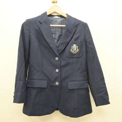 【中古】大阪府 大阪女学院高等学校 女子制服 3点 (ブレザー・ジャンパースカート) sf064215