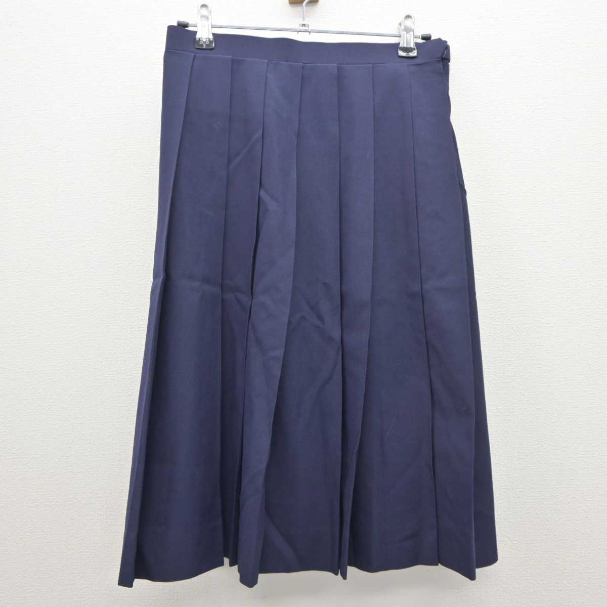 【中古】青森県 八戸商業高等学校 女子制服 2点 (セーラー服・スカート) sf064231